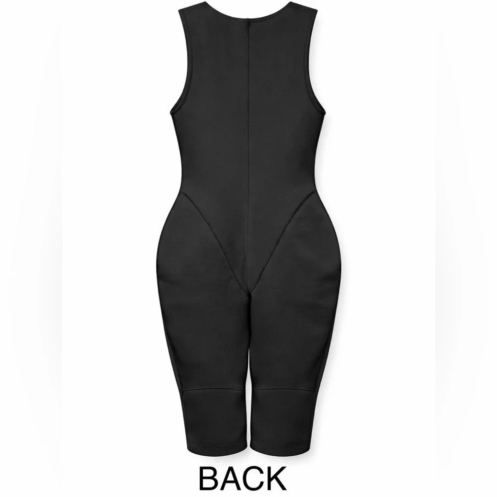 SKIMS Black Scuba Swimsuit Bathing Suit Mermaid Surf Sleeveless 4x‎